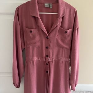 Dusty Pink ASOS jumpsuit